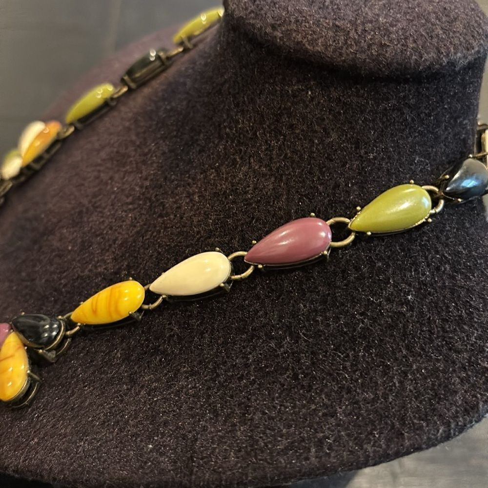 LOGO Lori Goldstein Bib Multicolor Statement Necklace​​​ - Picture 3 of 8